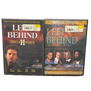 Left Behind DVD Movie Lot Special Edition and II Tribulation Force Kirk Cameron